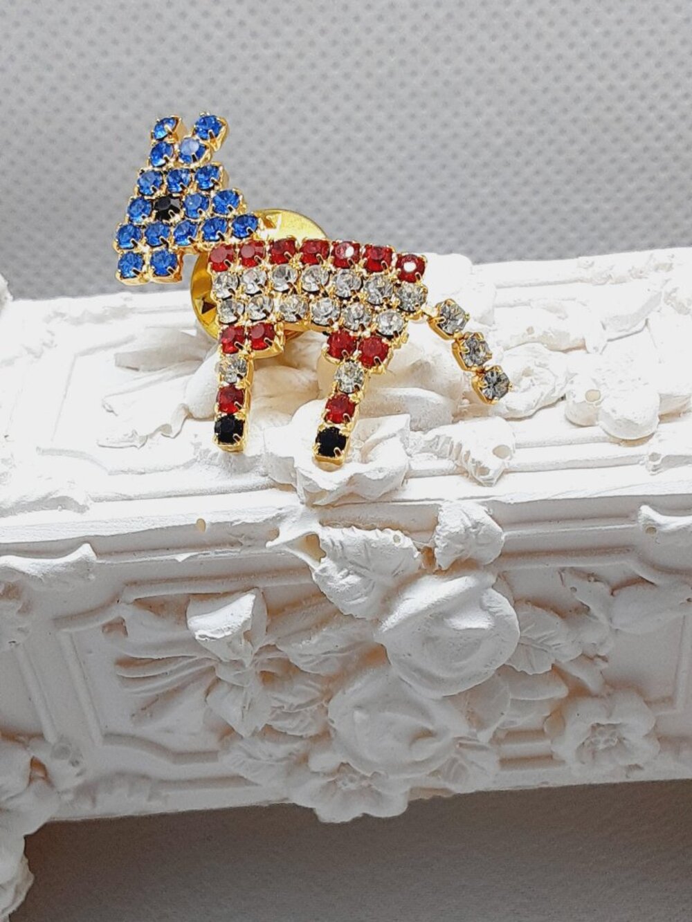 NEW patriotic donkey with articulated tail - Picture 2 of 8